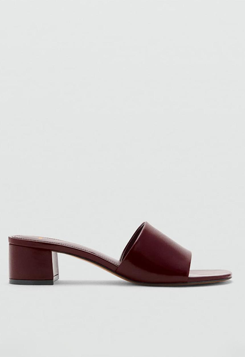 MANGO - Maria heel - dark red