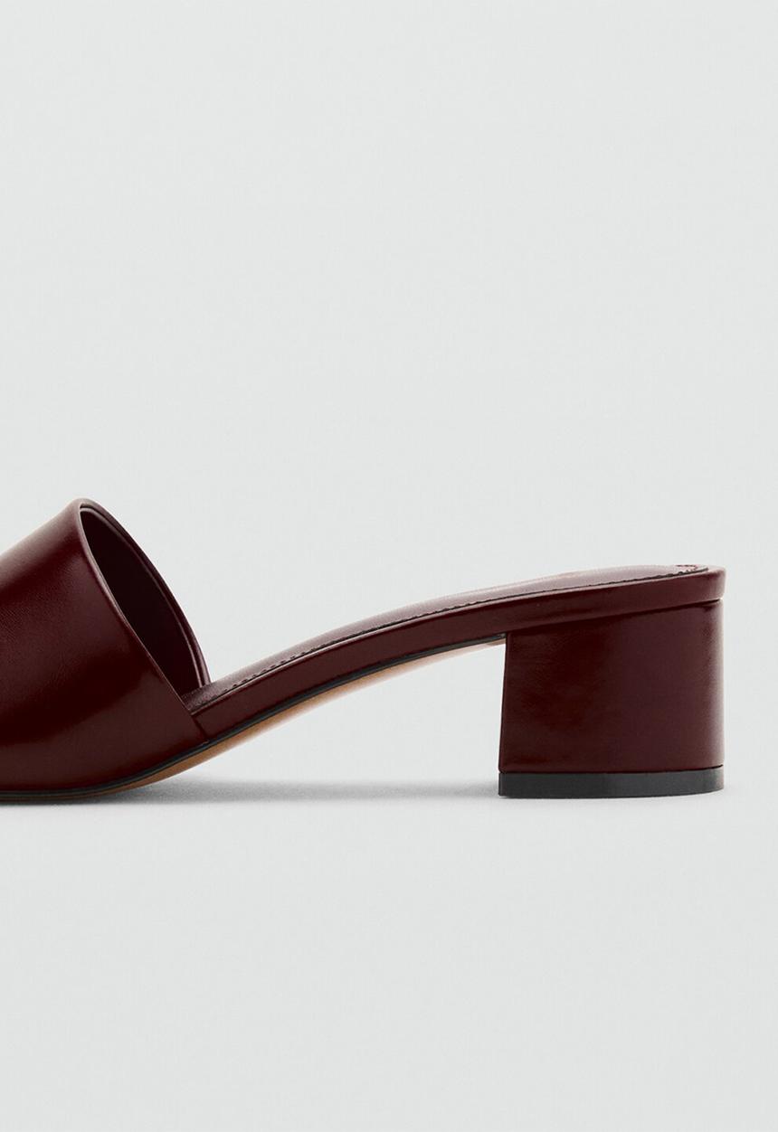 MANGO - Maria heel - dark red