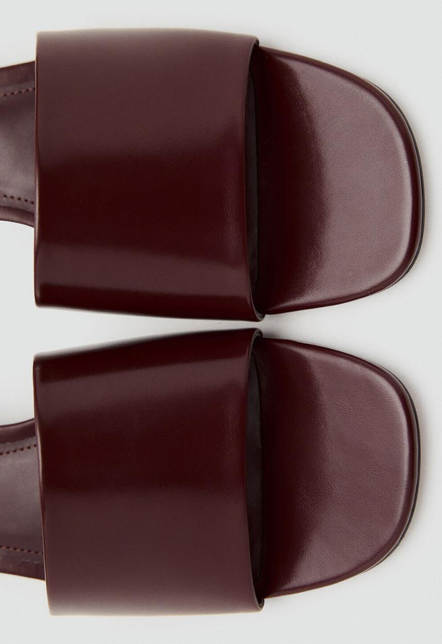 MANGO - Maria heel - dark red