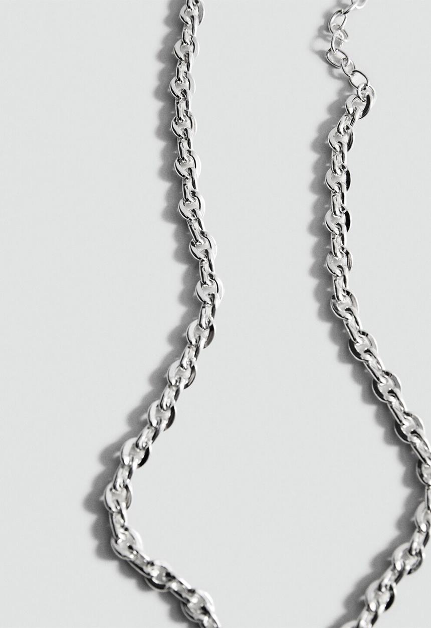 MANGO - Necklace jolie - silver