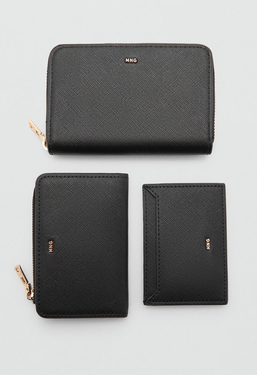 MANGO - Wallet martes - black