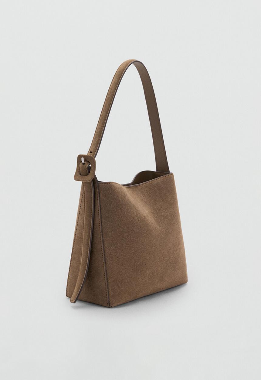 MANGO - Igor shoulder bag - khaki