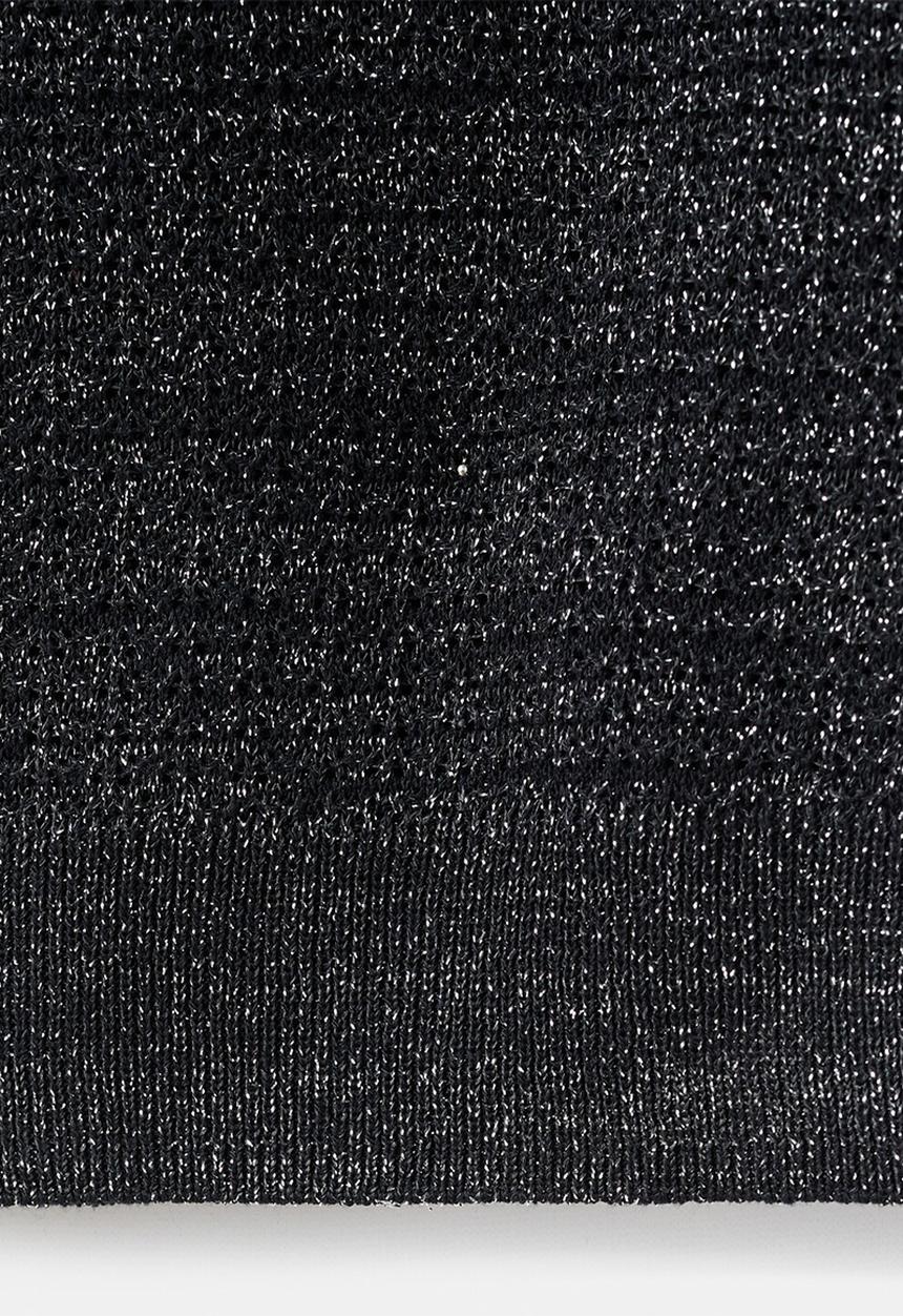 MANGO - Sweater Glitter - Black