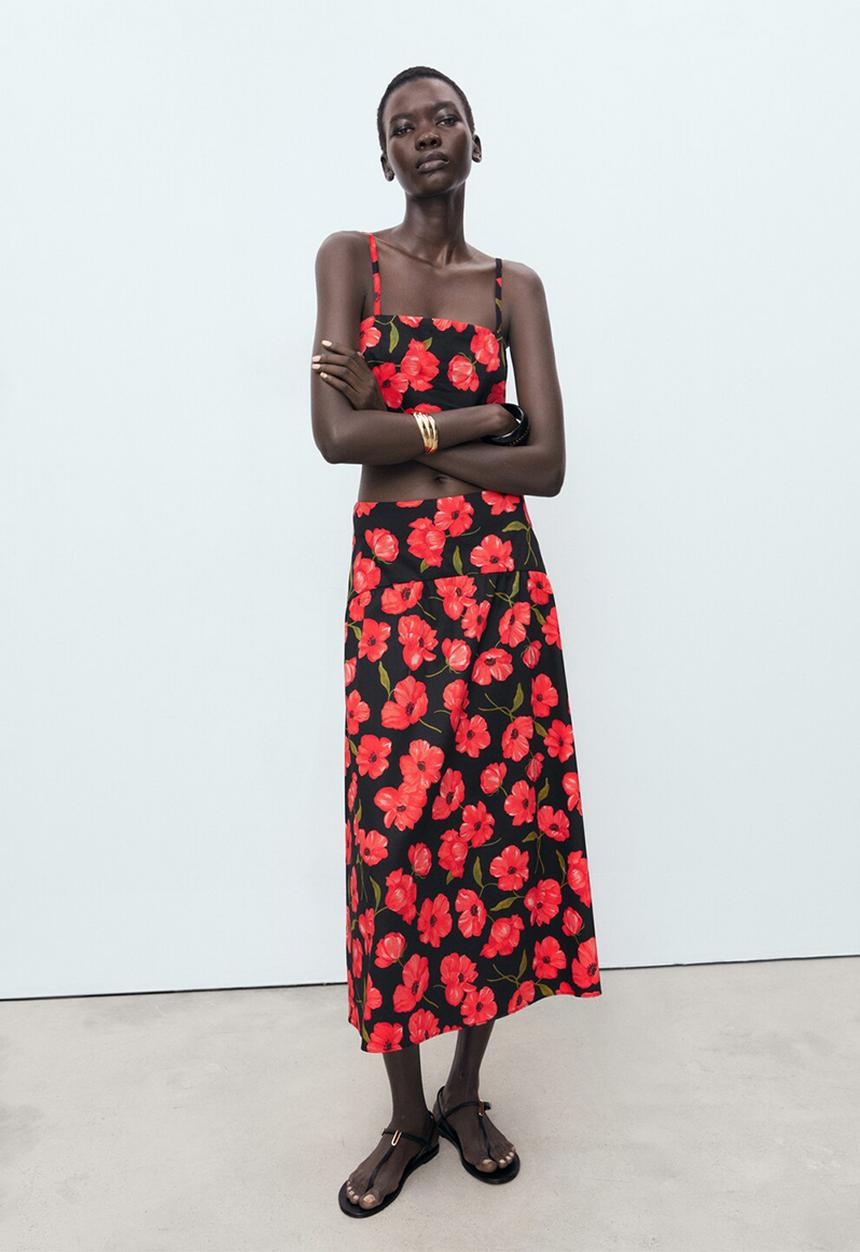 MANGO - Skirt Ama - Black