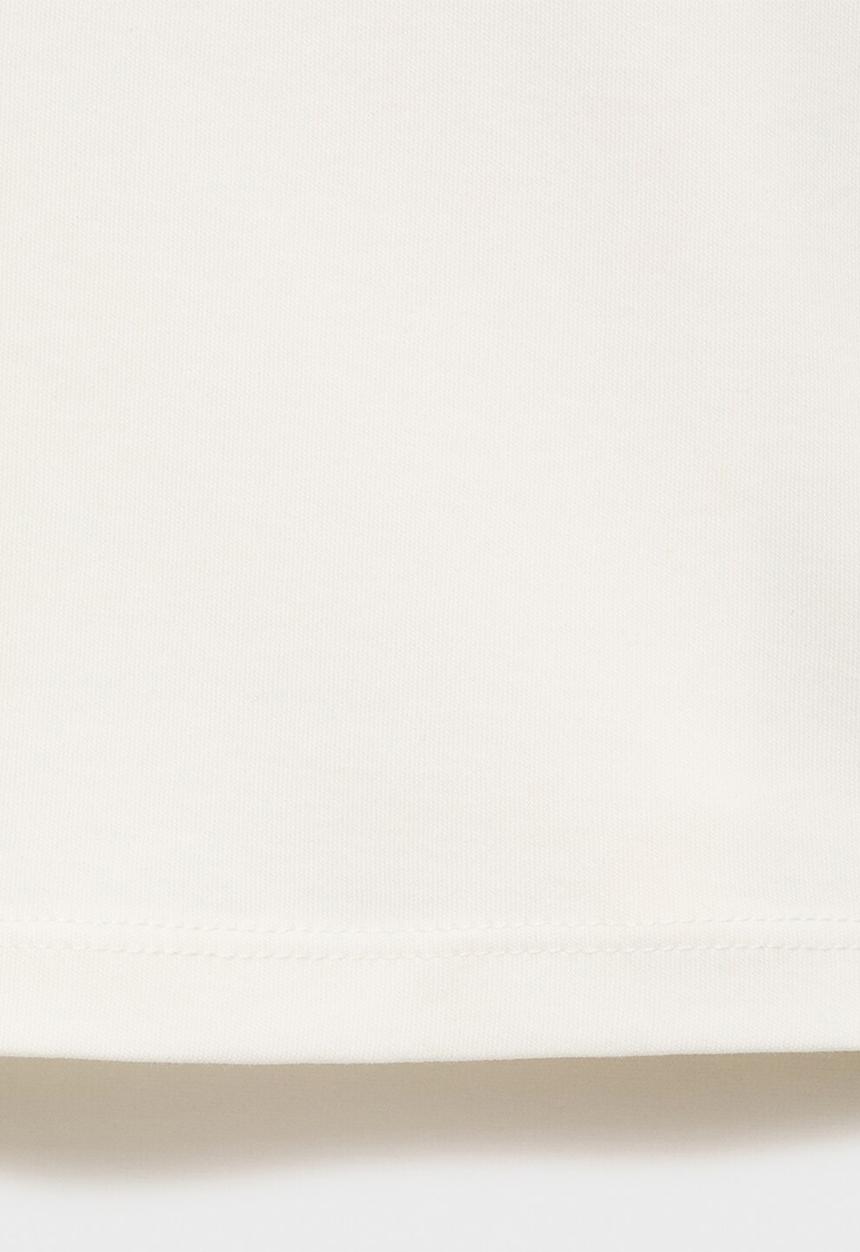 MANGO - T-Shirt Corsica - Natural