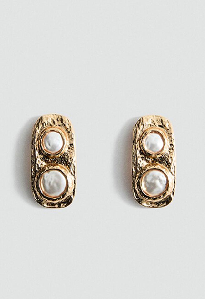 MANGO - Chloe earrings - gold