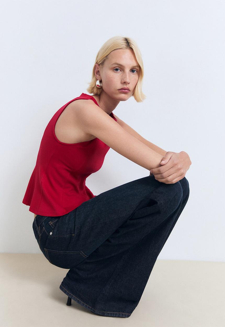 MANGO - Top Coqui - Red