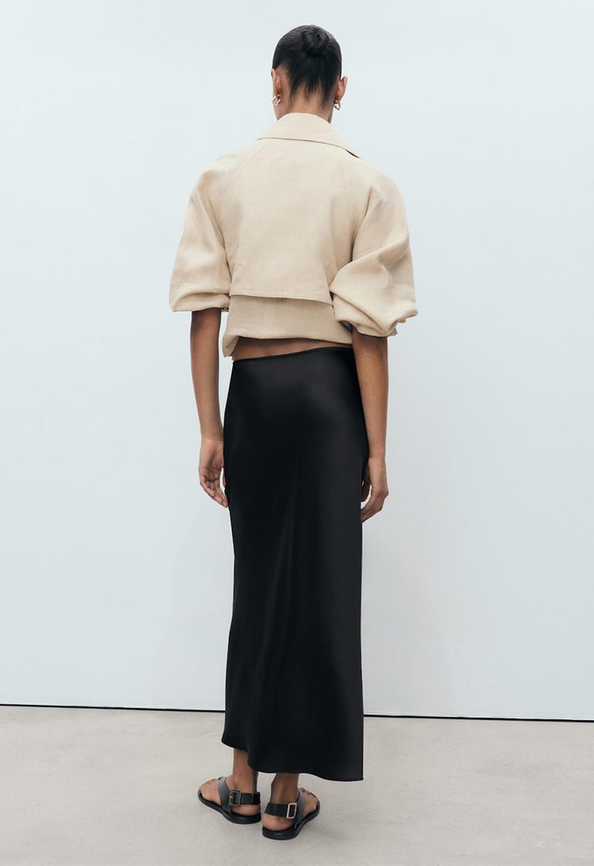 MANGO - Skirt Mia2 - Black