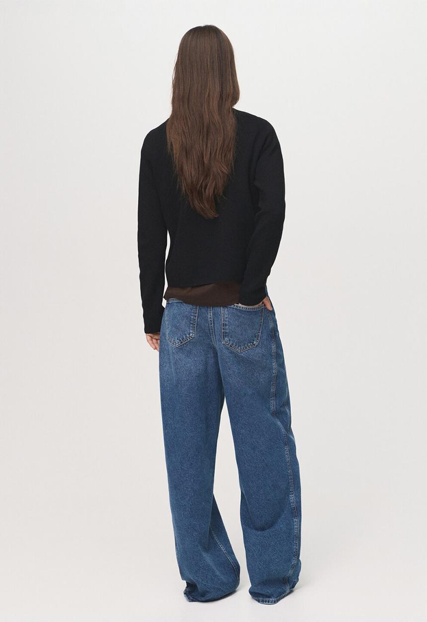 MANGO - Jersey Chimney - Black
