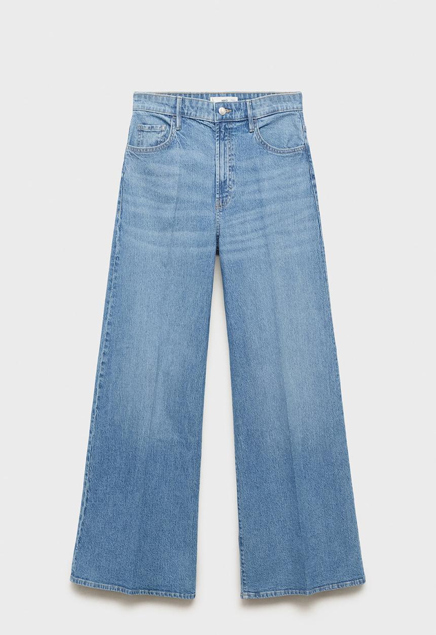 MANGO - Jeans Elise -  Open Blue