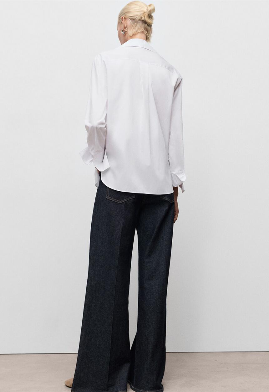 MANGO - Shirt Chyny - Natural
