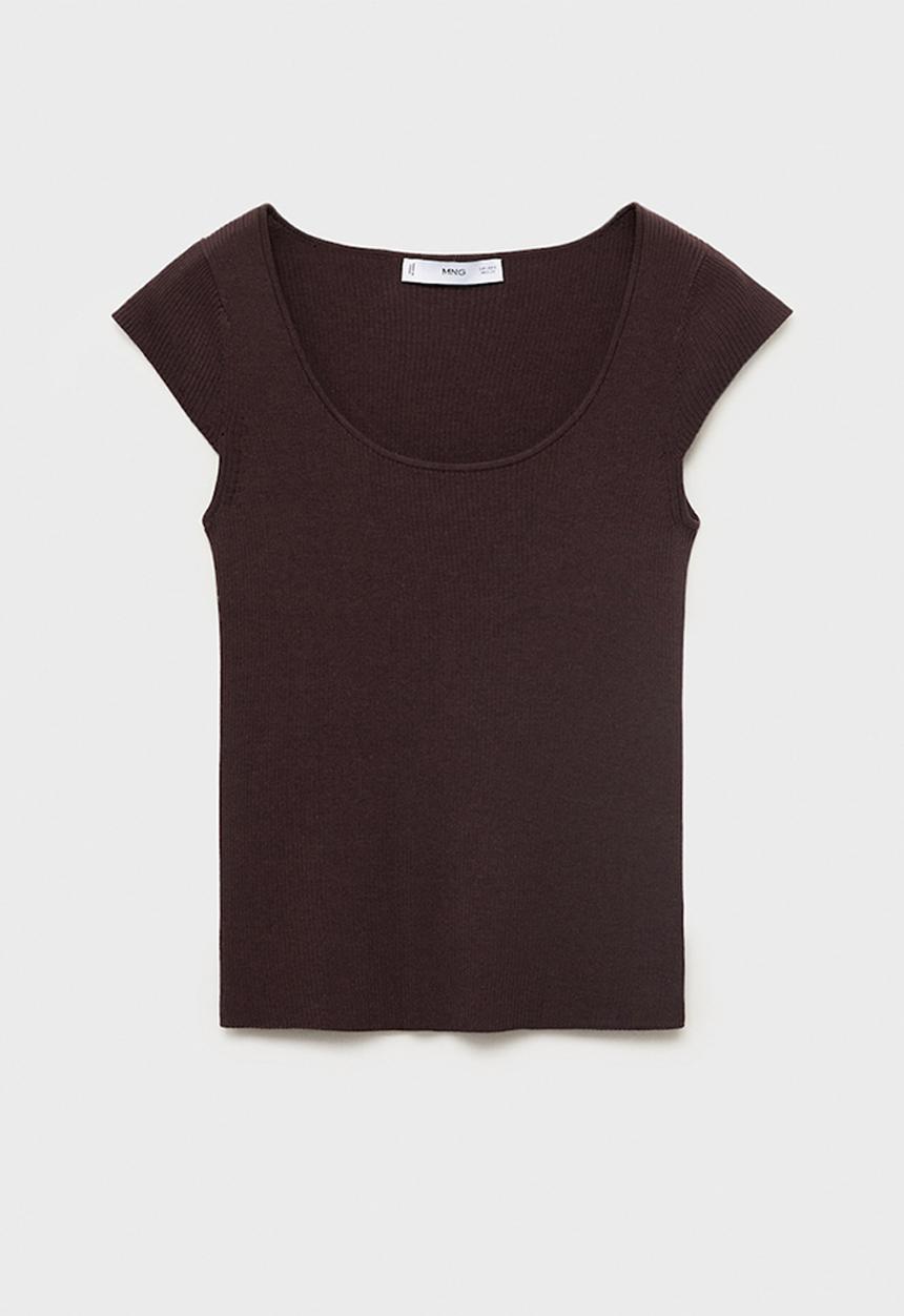 MANGO - Sweater Kiko - Dark Brown