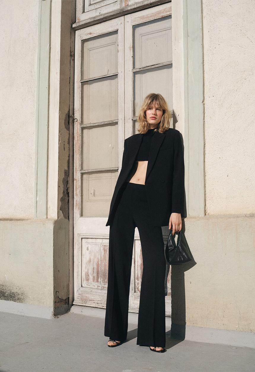 MANGO - Plus Trousers Iguana - Black