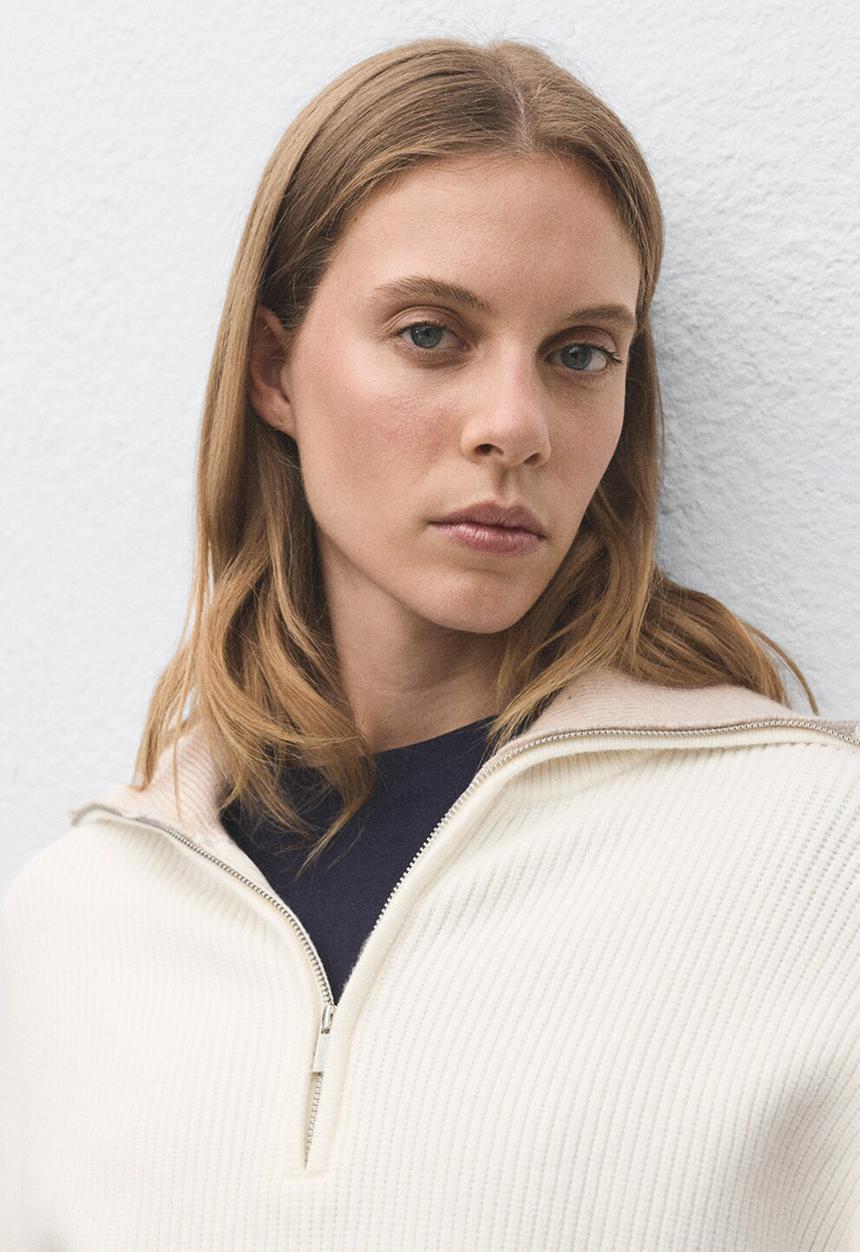 MANGO - Sweater Rizon - Light/Pastel Gray