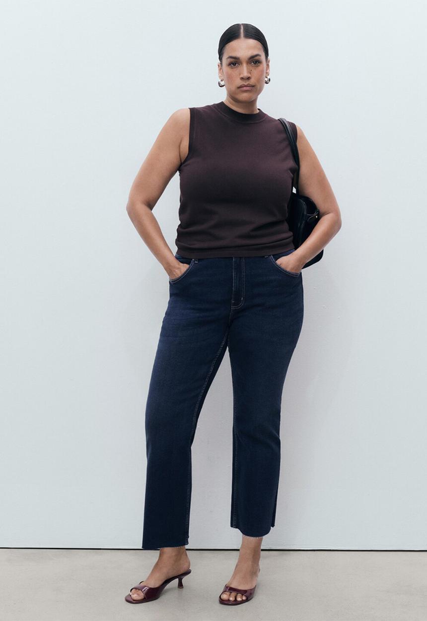 MANGO - Jeans Sienna - Open Blue