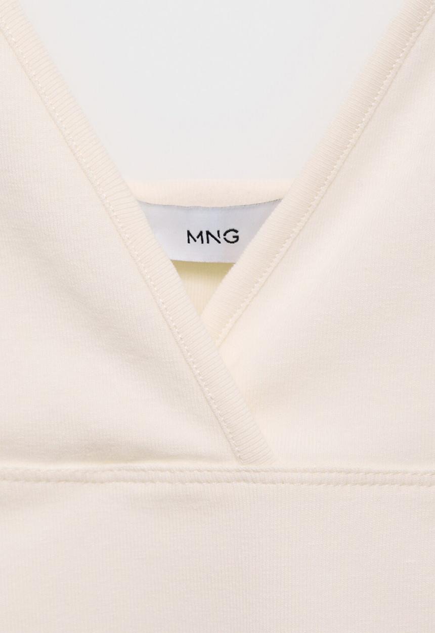 MANGO - Top Mel - Light Beige