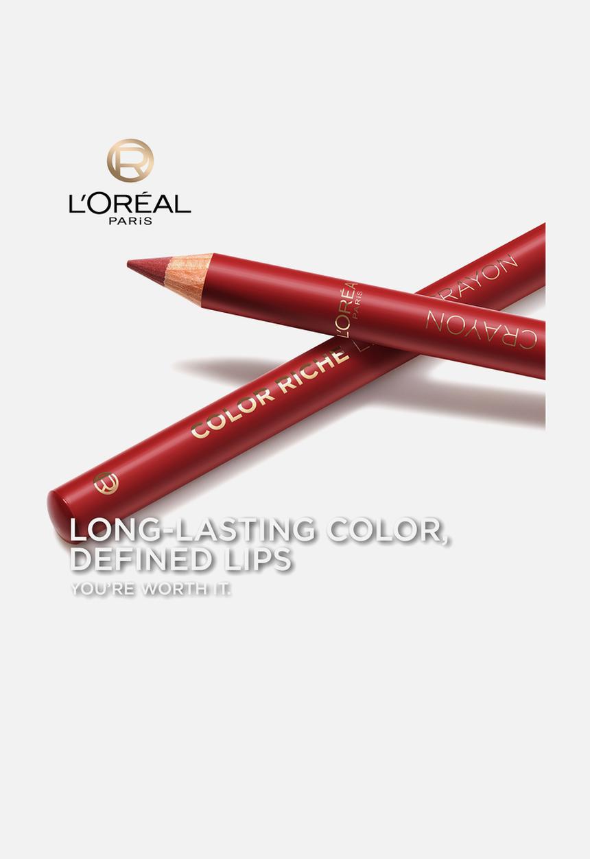 L'Oreal Paris - Color Riche Le Lip Crayon - 635 Worth it Medium
