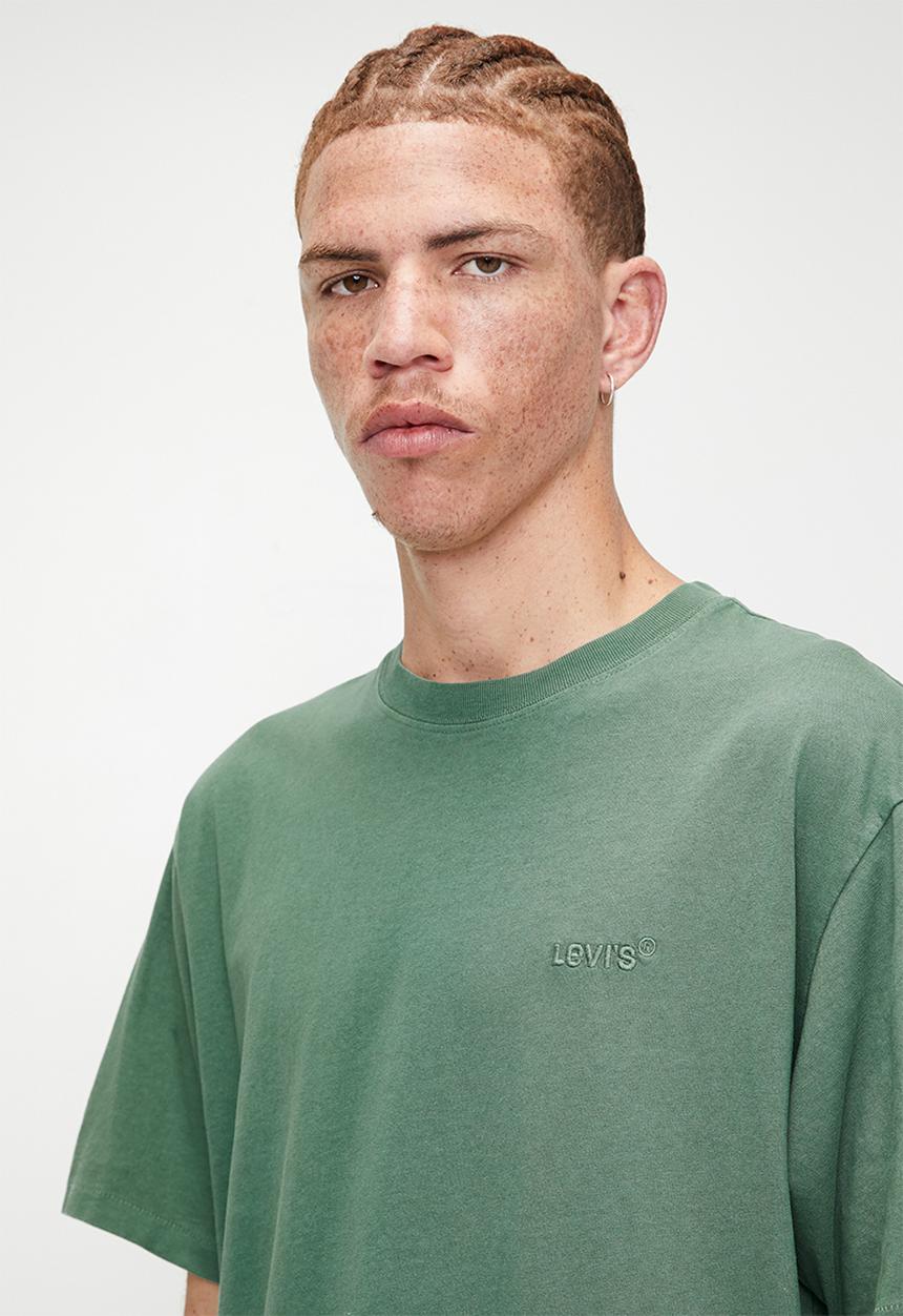 Levi’s® - Red Tab Vintage Tee - Garment Dye Laurel Wreath Jersey