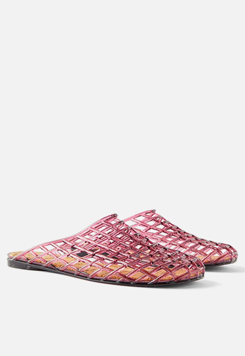 Cotton On - Jade jelly mule - deep cherry