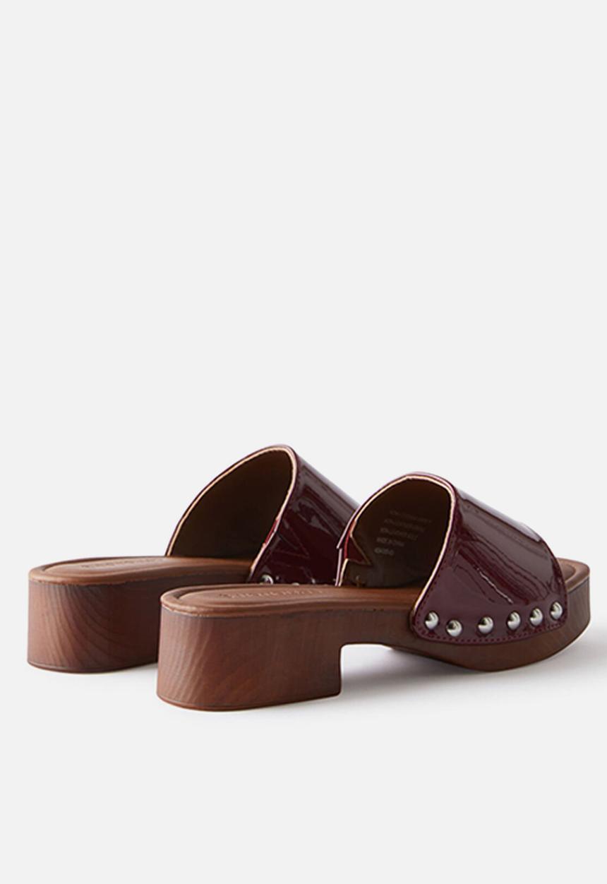 Cotton On - Cora clog - deep cherry patent
