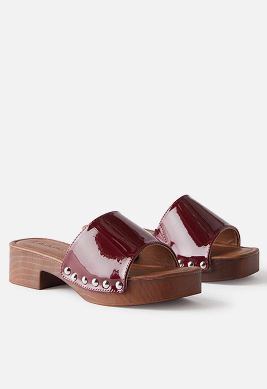 Cotton On - Cora clog - deep cherry patent
