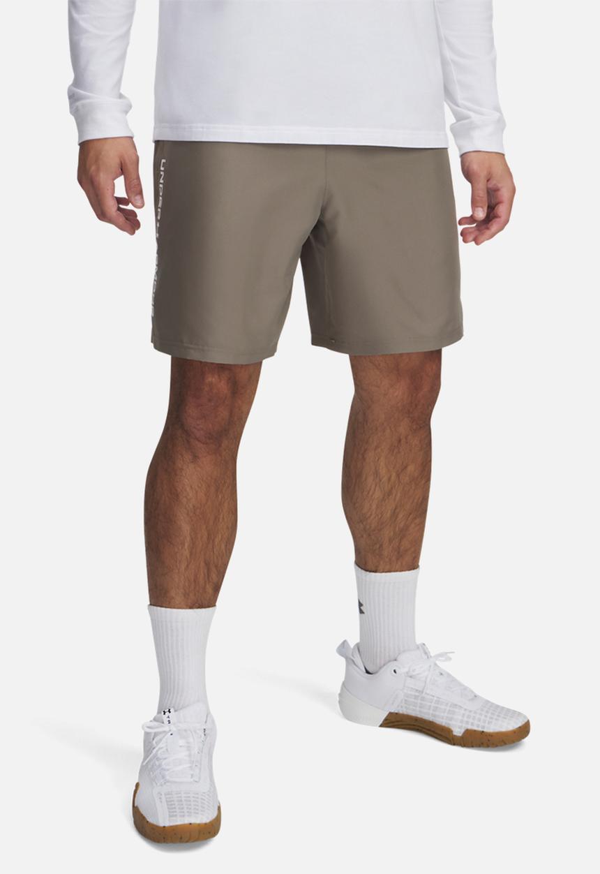 Under Armour - UA Tech Woven Wordmark Short - Taupe Dusk / White