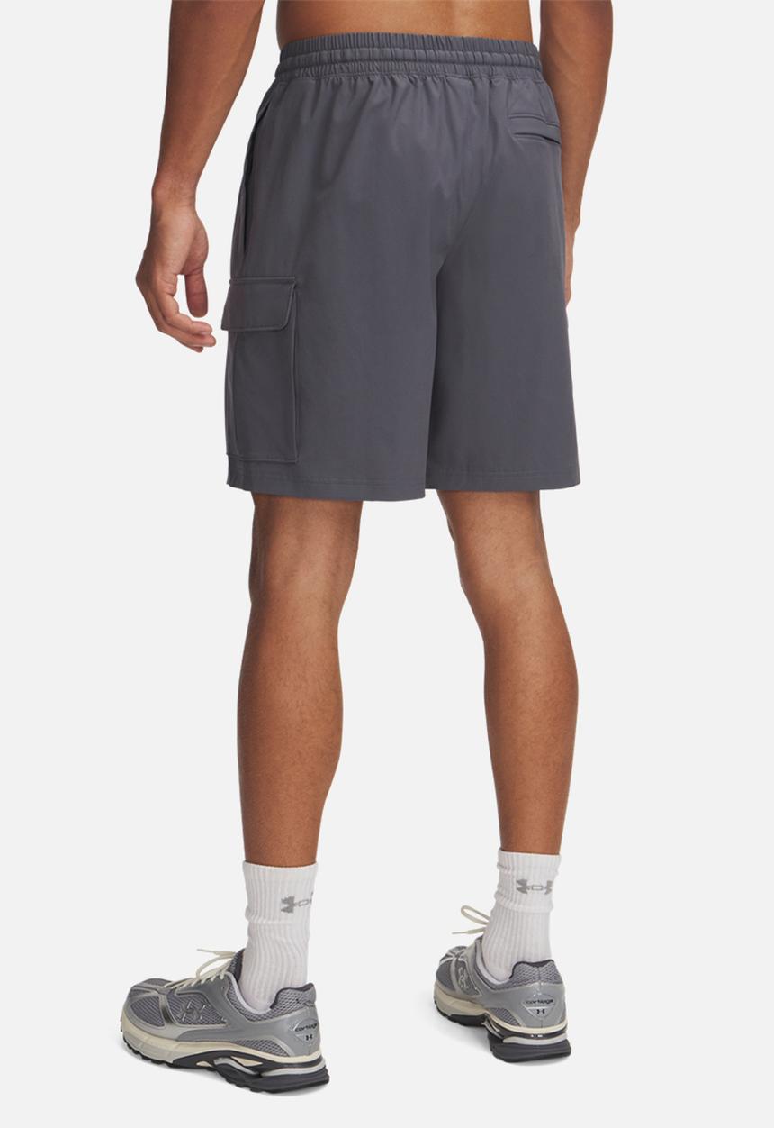 Under Armour - UA Vibe Woven Cargo Short - Castlerock/ Black