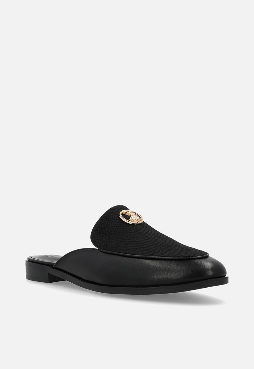 POLO - Jacquard mule  - black