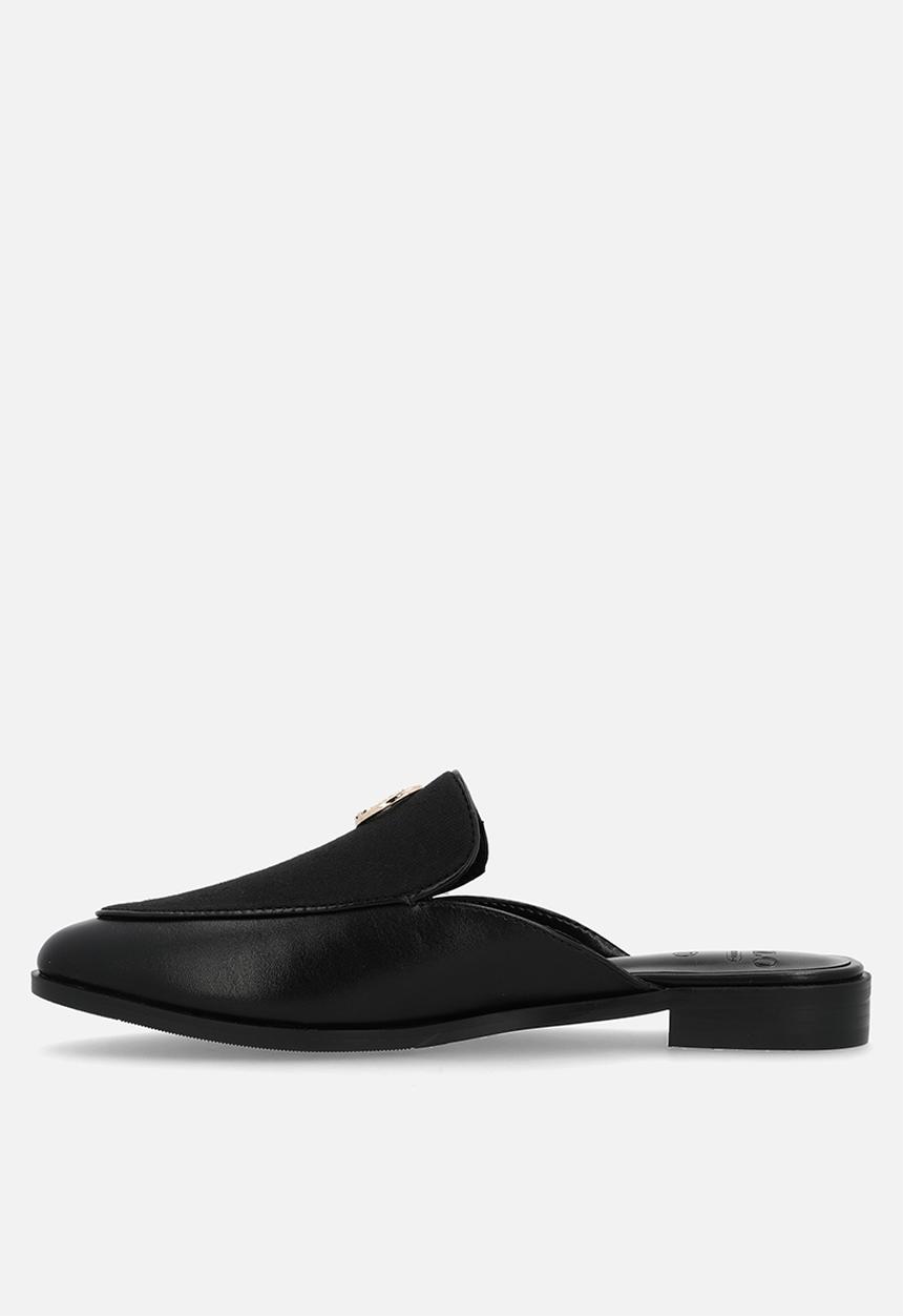 POLO - Jacquard mule  - black