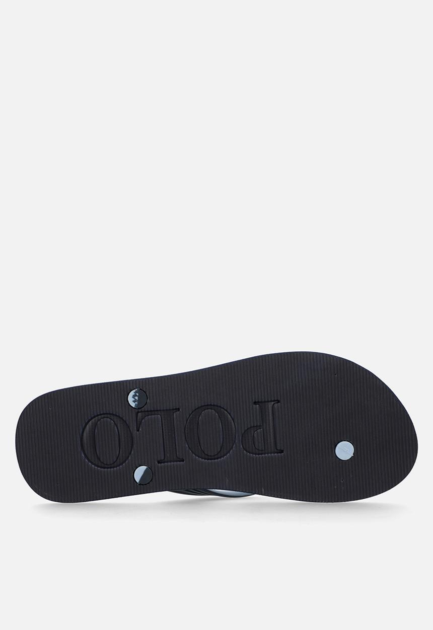 POLO - Monogram flip flop - navy