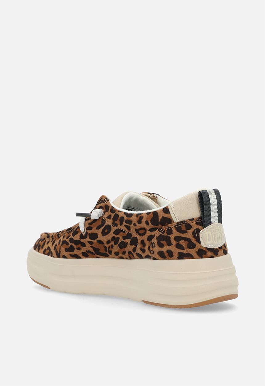 Hey Dude - Wendy nova classic - tan leopard