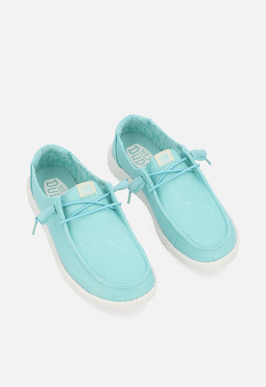 Hey Dude - Wendy stretch canvas - turquoise