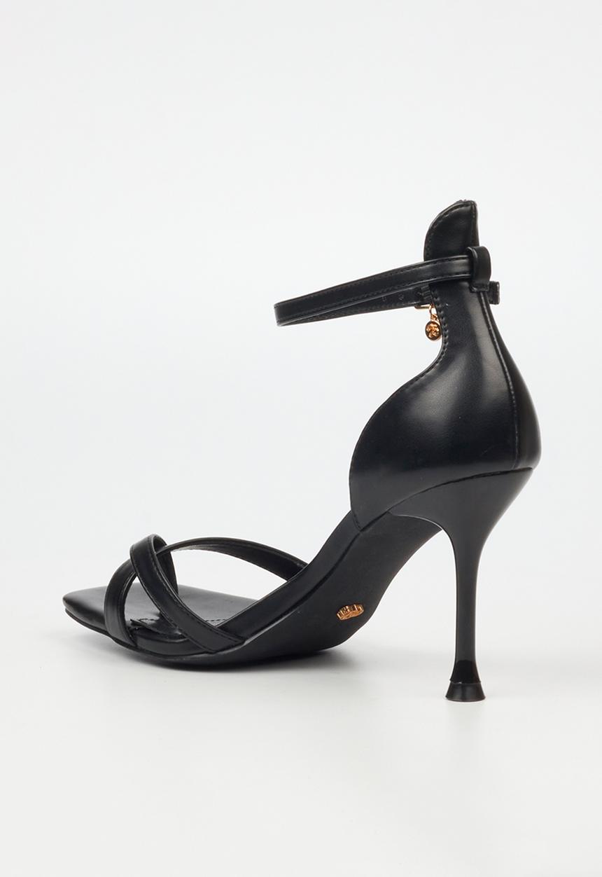 Miss Black - Chanel 4 toe-loop heel - black