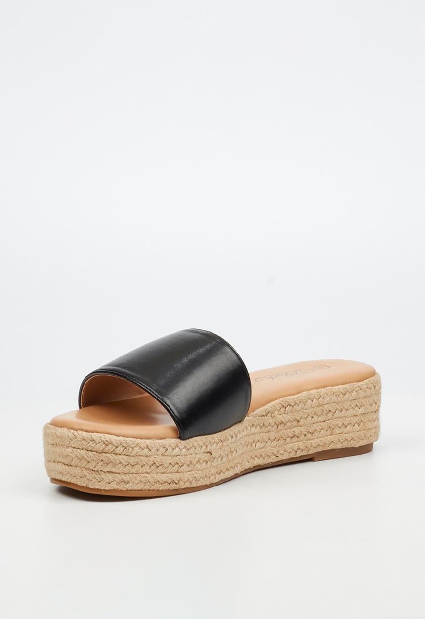 Miss Black - Deema 1 rope flatform - black