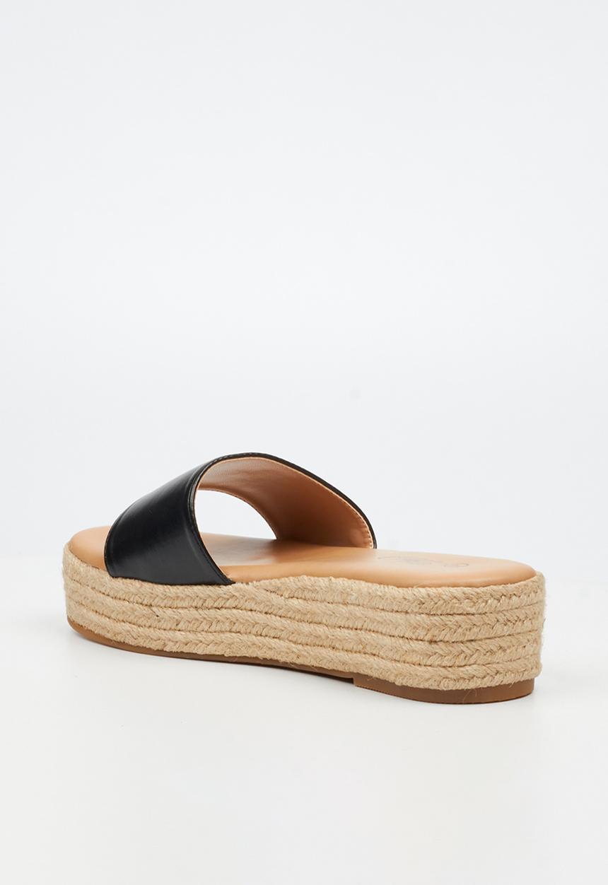 Miss Black - Deema 1 rope flatform - black