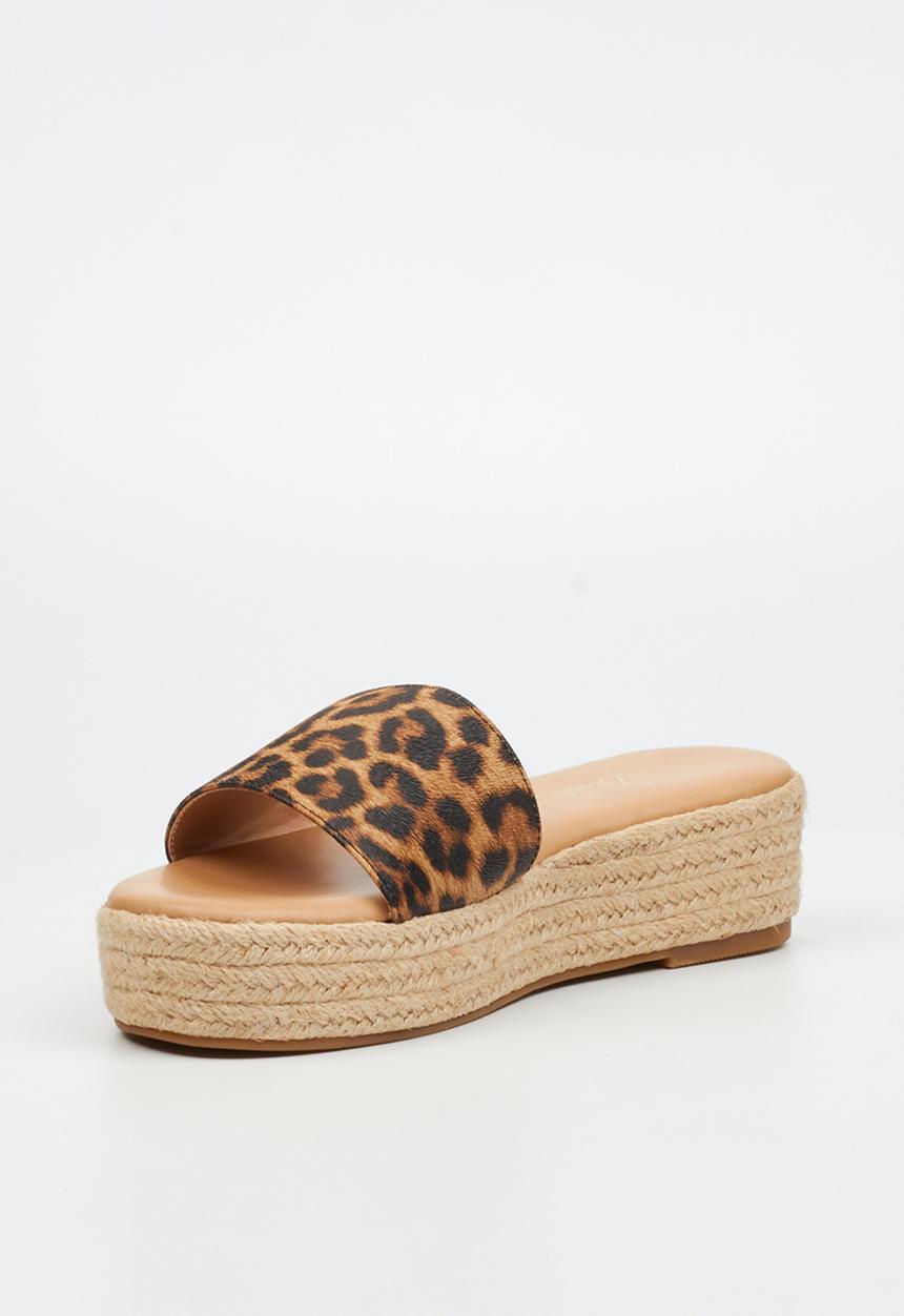 Miss Black - Deema 1 rope flatform - leopard