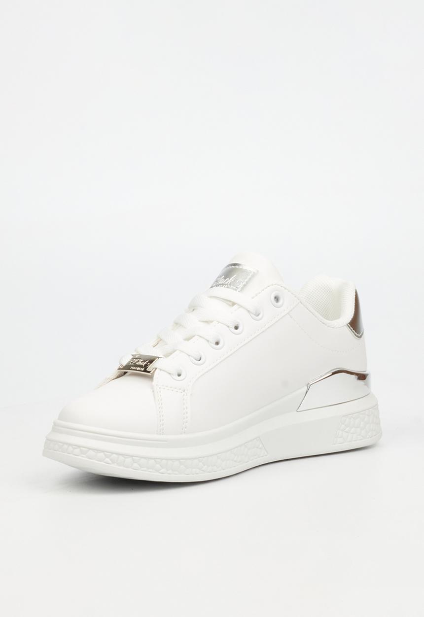 Miss Black - Lezan 1 low top sneaker - white