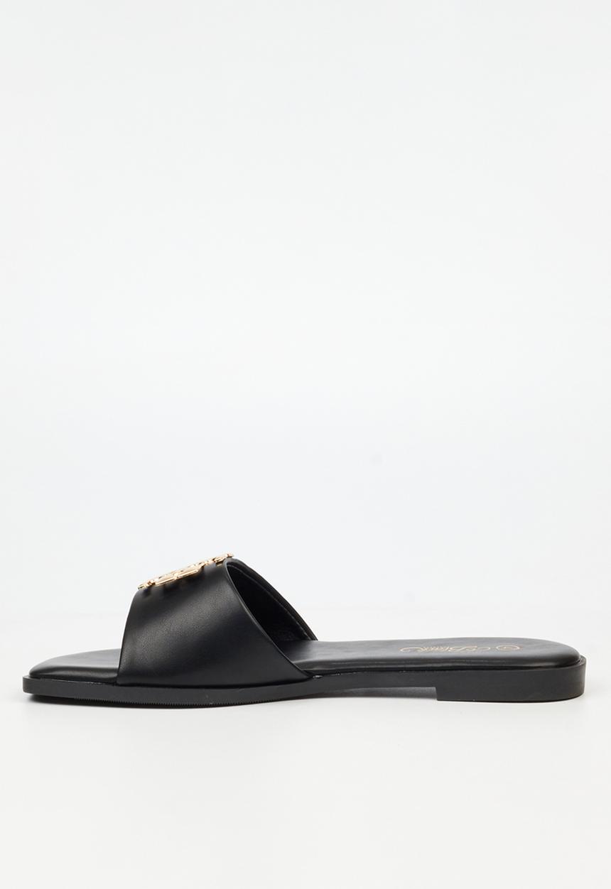 Miss Black - Naledi 1 flat sandal - black