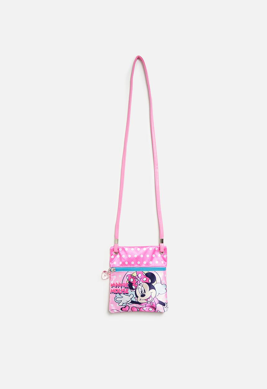 Pop Candy - Minnie Mouse satin sling bag - pink/multi