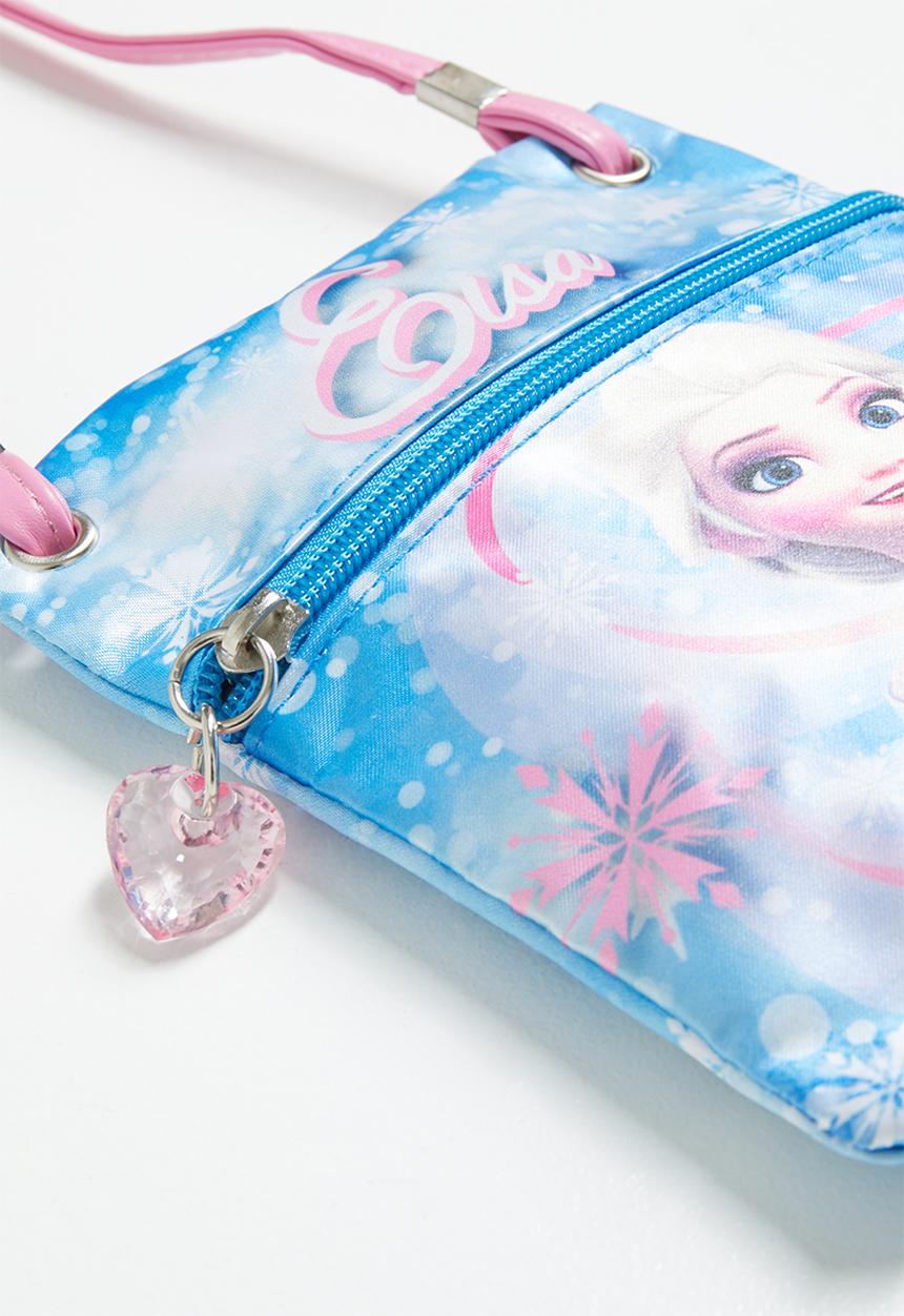 Pop Candy - Elsa satin sling bag - blue/multi