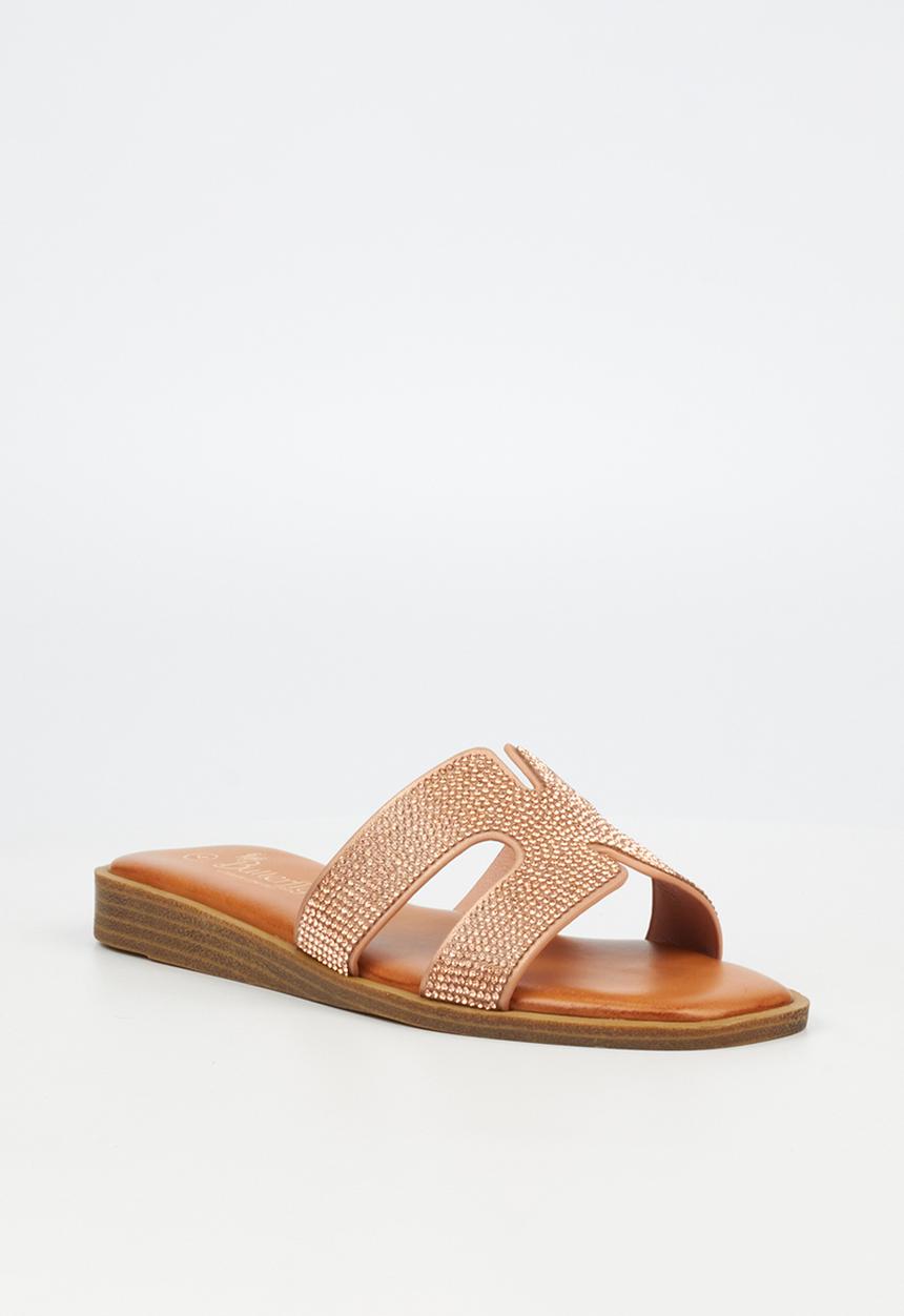 Butterfly Feet - Jacey 1 slide - rosegold