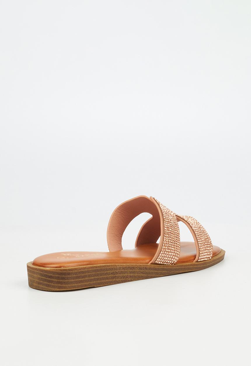 Butterfly Feet - Jacey 1 slide - rosegold