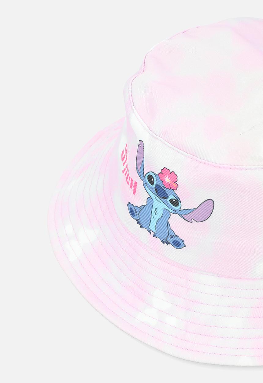 Pop Candy - Stitch tie-dye bucket hat - light pink/multi