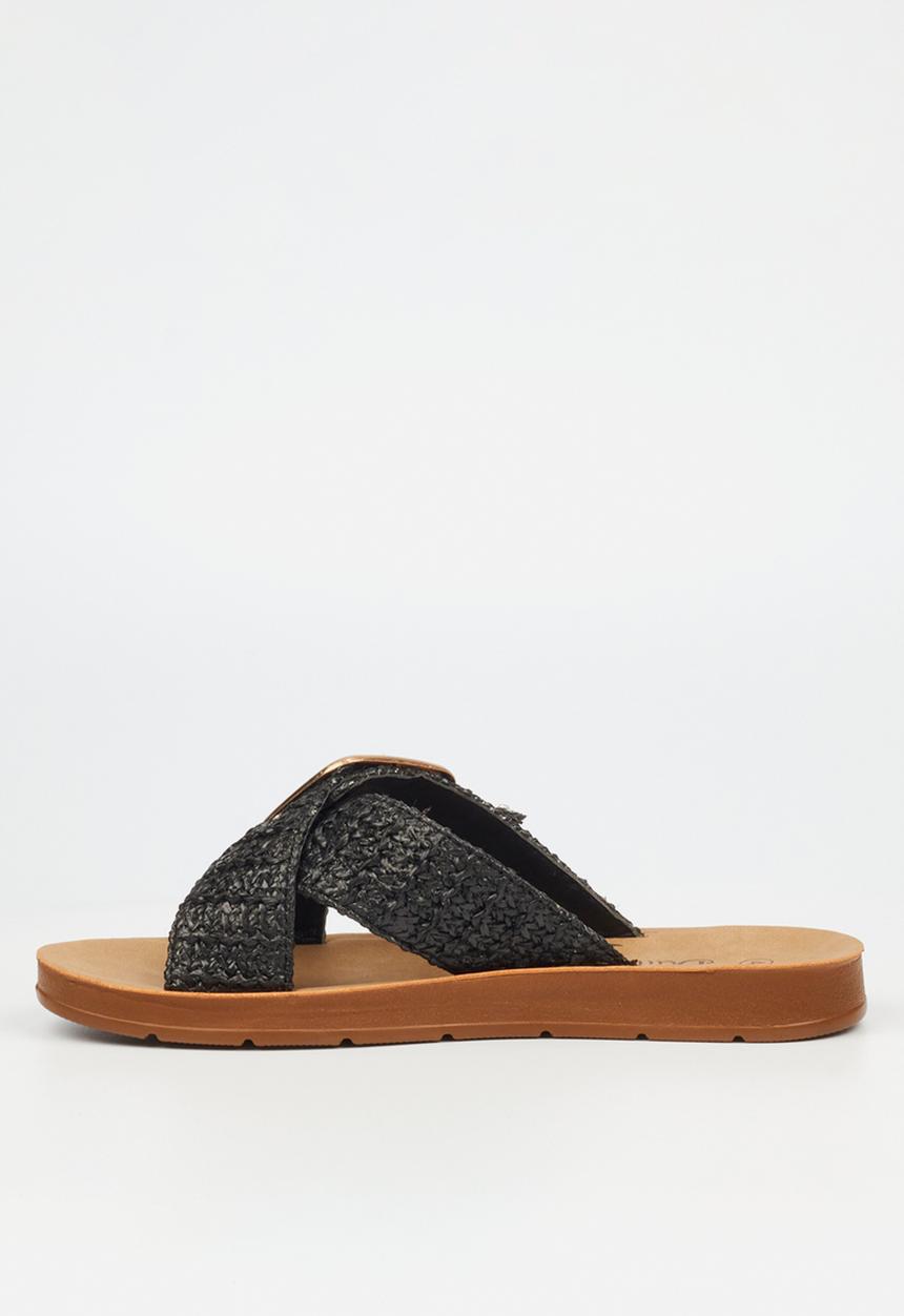 Butterfly Feet - Zina 21 slide - black
