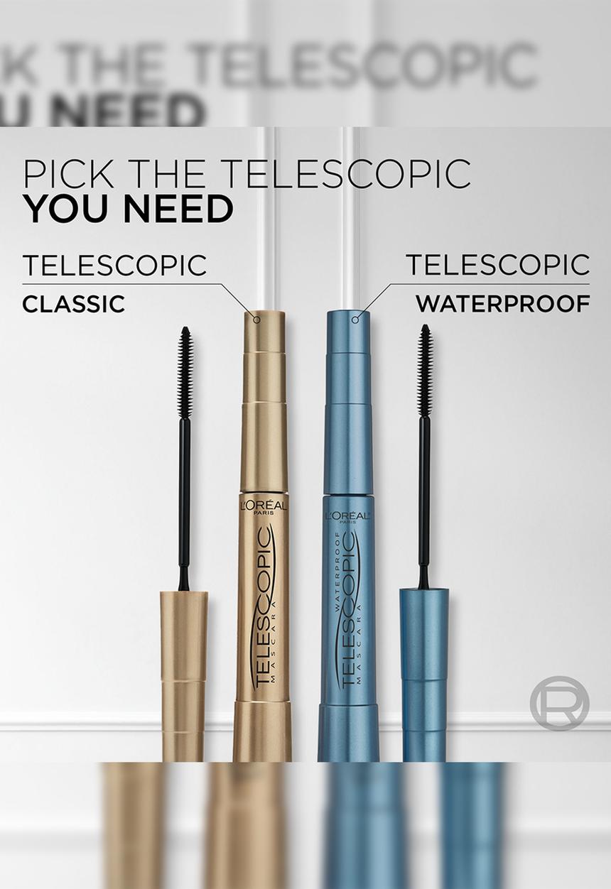 L'Oreal Paris - Telescopic Waterproof Mascara