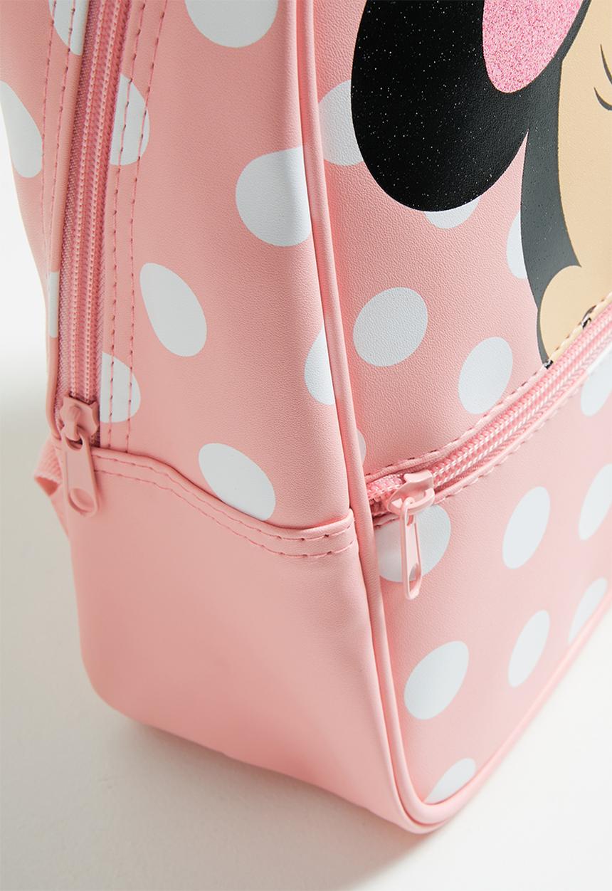 Pop Candy - Minnie top & front compartment backpack - pink/polka dots