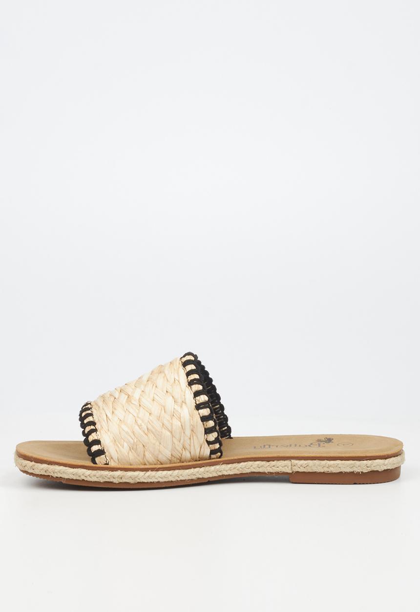 Butterfly Feet - Celia 7 slide - black