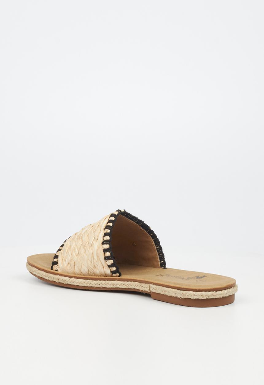 Butterfly Feet - Celia 7 slide - black
