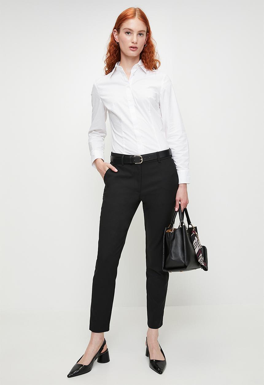 Pringle of Scotland - Amina Chino Pants - Black