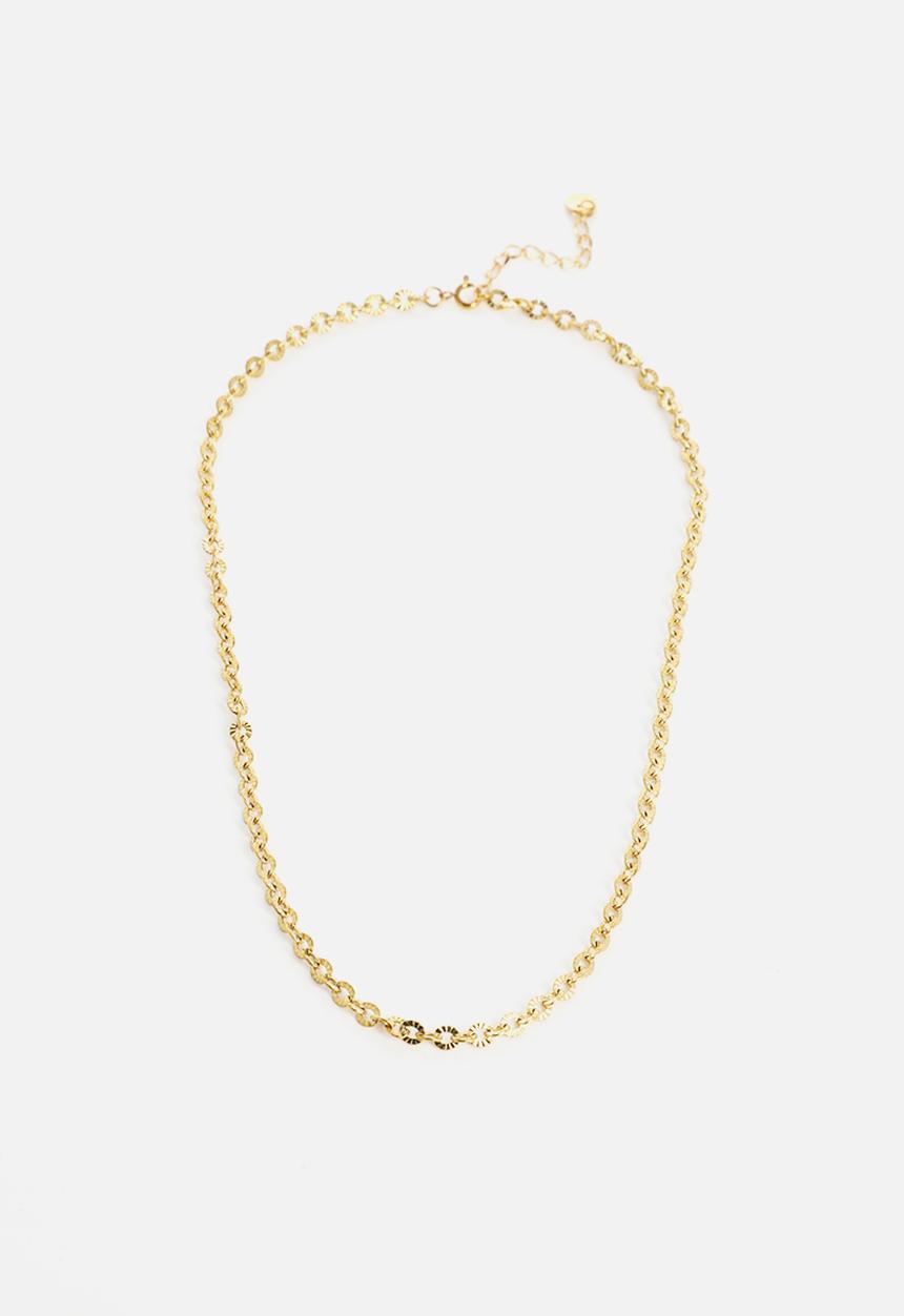Zoe on Trend - Valentino necklace - gold